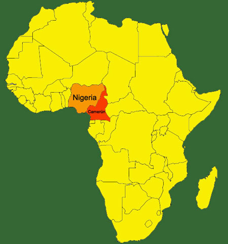 Mapa de Africa